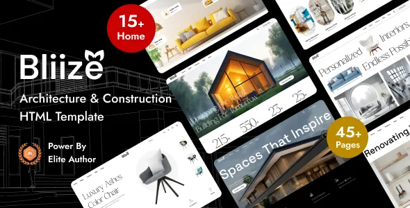 Bliize – Multipurpose Architecture Construction Template 1 Bliize – Multipurpose Architecture Construction Template