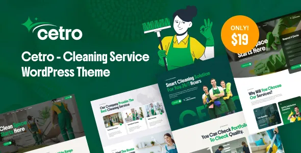 Cetro - Cleaning Service WordPress Theme 1 Cetro - Cleaning Service WordPress Theme