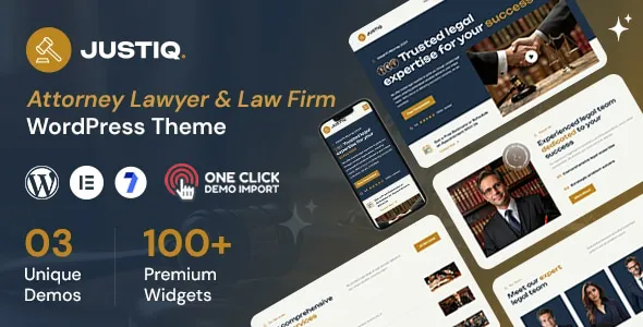 Justiq - Attorney Lawyer WordPress Theme 1 Justiq Attorney Lawyer WordPress Theme