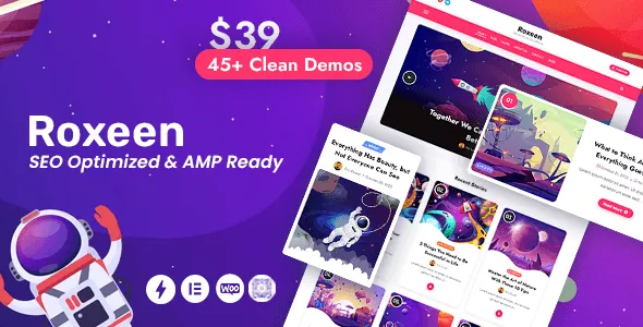 Roxeen | Personal Lightweight WordPress Theme 1 Roxeen Personal Lightweight WordPress Theme