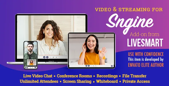 Sngine Video Chat and Streaming Add-on from LiveSmart 1 Sngine Video Chat and Streaming Add-on from LiveSmart