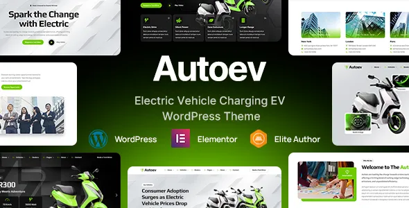 Autoev - Electric Vehicle Charging WordPress Theme 1 Autoev Electric Vehicle Charging WordPress Theme