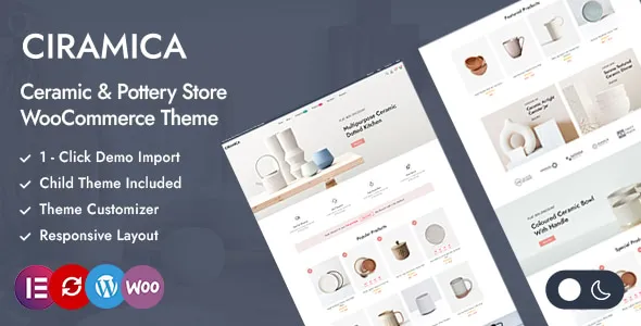 Ciramica - Ceramic Store WordPress WooCommerce Theme 1 Ciramica - Ceramic Store WordPress WooCommerce Theme