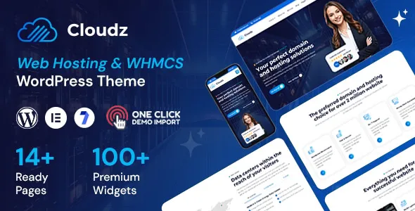 Cloudz - Web Hosting and WHMCS WordPress Theme 1 Cloudz - Web Hosting and WHMCS WordPress Theme