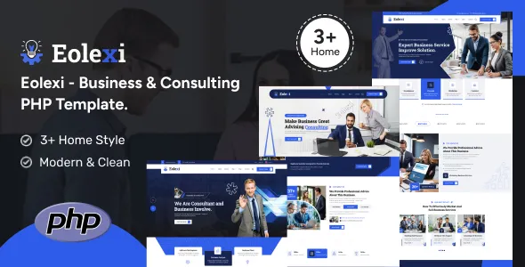 Eolexi – Business & Consulting PHP Template 1 Eolexi Business Consulting PHP Template