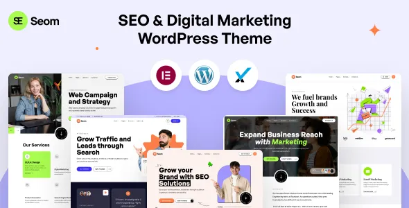 Seom - SEO & digital marketing WordPress Theme 1 Seom SEO digital marketing WordPress Theme