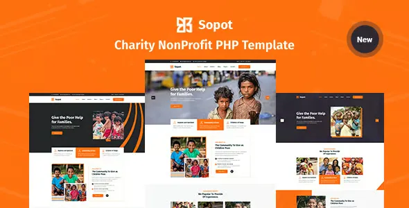 Sopot – Nonprofit Charity PHP Template 1 Sopot Nonprofit Charity PHP Template