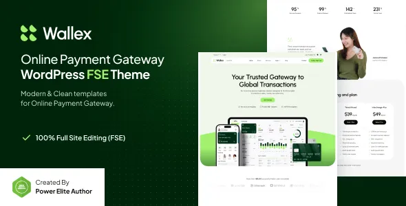 Wallex – Online Payment Gateway FSE WordPress Theme 1 Wallex Online Payment Gateway FSE WordPress Theme