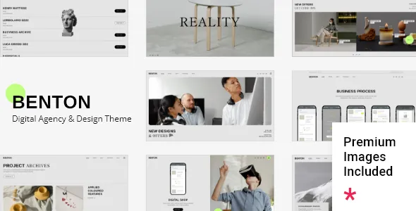 Benton - Digital Agency WordPress Theme 1 Benton - Digital Agency WordPress Theme