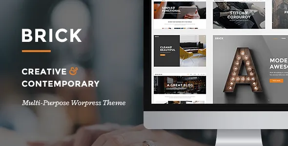 Brick - Digital Agency WordPress Theme 1 Brick - Digital Agency WordPress Theme