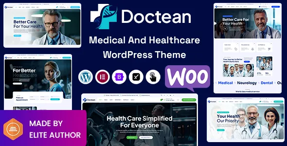 Doctean - Medical And Healthcare WordPress Theme 1 Doctean Medical And Healthcare WordPress Theme