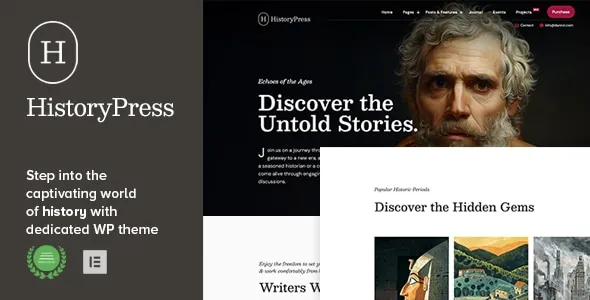 HistoryPress - WordPress Theme for History Sites & Enthusiasts 1 HistoryPress - WordPress Theme for History Sites & Enthusiasts