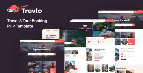 Trevlo - Travel & Tour PHP Template 1 Trevlo Travel Tour PHP Template
