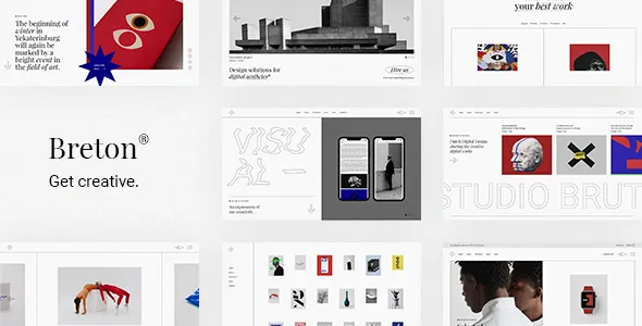 Breton - Creative Agency WordPress Theme 1 Breton - Creative Agency WordPress Theme