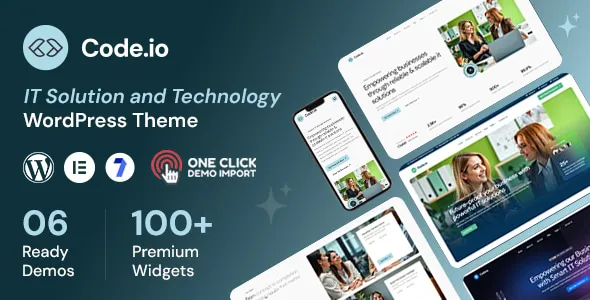 Codeio - IT Solution and Technology WordPress Theme 1 Codeio - IT Solution and Technology WordPress Theme