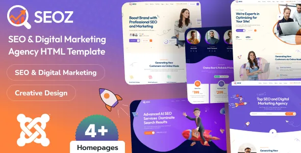 SEOZ - SEO & Digital Marketing Agency Joomla Template 1 SEOZ - SEO & Digital Marketing Agency Joomla Template